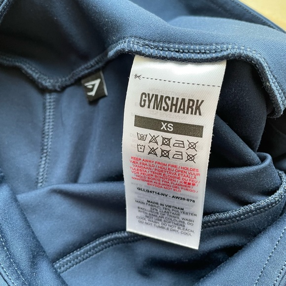 Gymshark navy training leggings - Picture 4 of 4